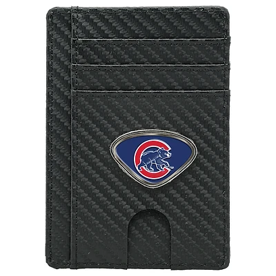 Men's Black Chicago Cubs RFID Wallet