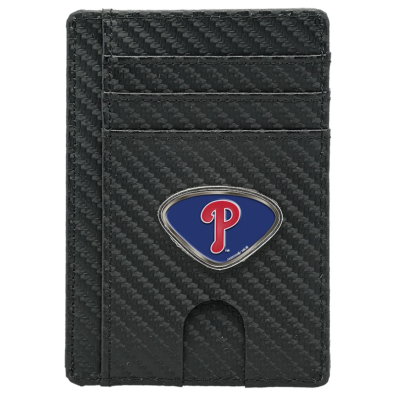 Men's Black Philadelphia Phillies RFID Wallet