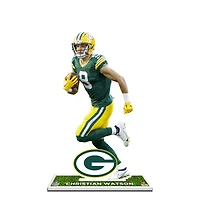 Christian Watson Green Bay Packers 12'' Player Standee Desktop Display
