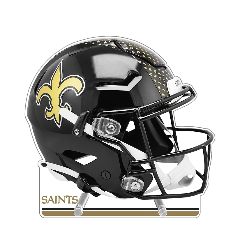 New Orleans Saints 13" Speed Helmet Acrylic Plaque