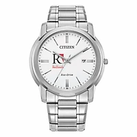 Men's Citizen Watch Silver University of Redlands Bulldogs Eco-Drive Dial Stainless Steel Watch