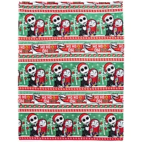 The Northwest Group The Nightmare Before Christmas 50" x 70" Holiday Silk Touch Throw Blanket