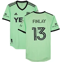Ethan Finlay Austin FC Autographed Match-Used #13 Mint Jersey from the 2023 MLS Season