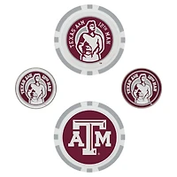 WinCraft Texas A&M Aggies 4-Pack Ball Markers Set