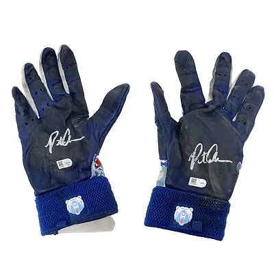 Pete Alonso New York Mets Autographed Game-Used Batting Gloves vs. San Francisco Giants on August 26, 2021