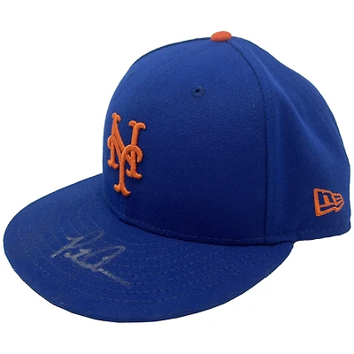 Pete Alonso New York Mets Autographed Game-Used Hat vs. Washington Nationals on May 30, 2022