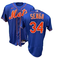 Kodai Senga New York Mets Autographed Game-Used #34 Royal Jersey vs. St. Louis Cardinals on June 17, 2023