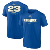 Men's Draymond Green Royal Golden State Warriors Behind The Back Name & Number T-Shirt