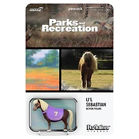 Super7 Li'l Sebastian  Parks and Recreation ReAction Figure - Wave 2