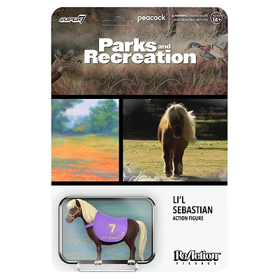 Super7 Li'l Sebastian  Parks and Recreation ReAction Figure - Wave 2