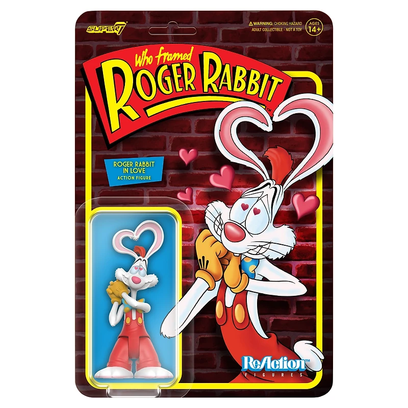 Super7 Roger Rabbit In Love Who Framed Roger Rabbit ReAction Figure - Wave 2