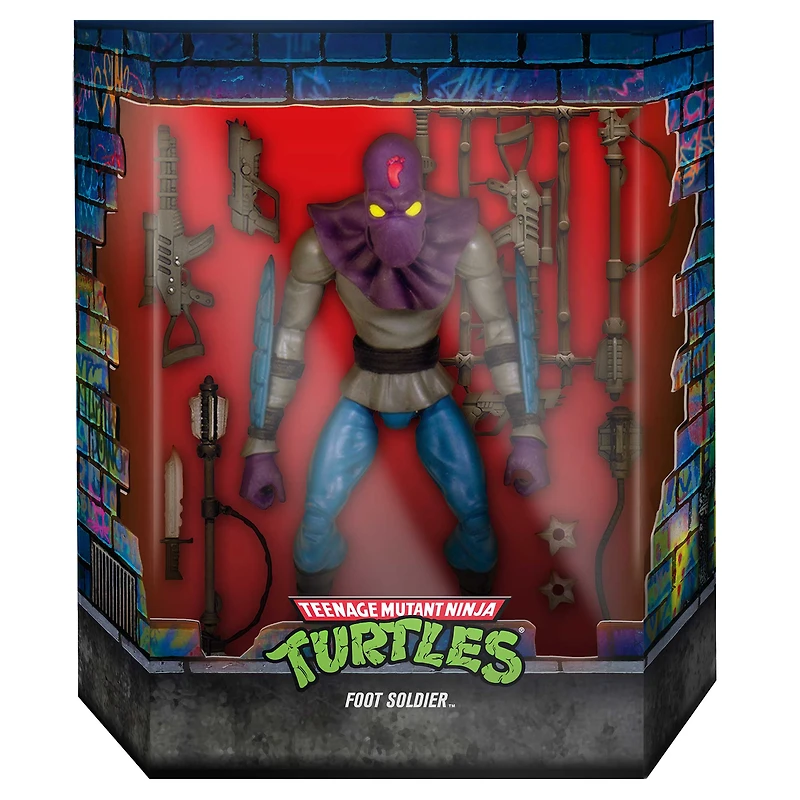 Super7  Teenage Mutant Ninja Turtles Foot Soldier Version 2 ULTIMATES! Figure - Wave 1