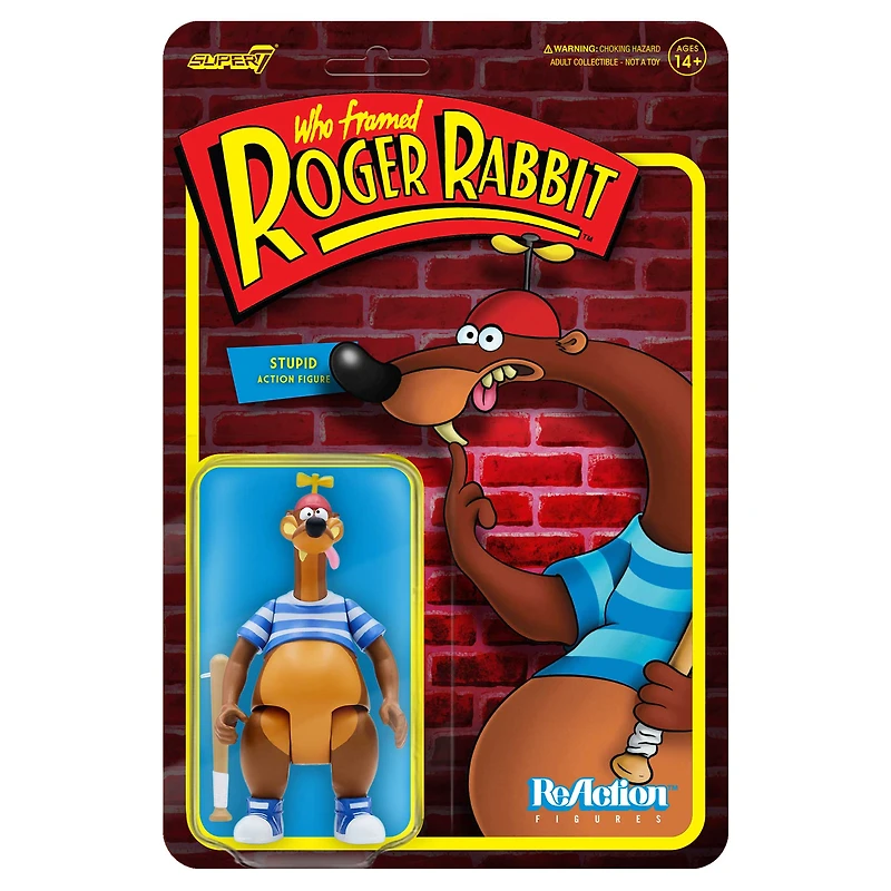 Super7 Stupid Who Framed Roger Rabbit ReAction Figure - Wave 1