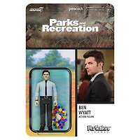Super7 Ben Wyatt  Parks and Recreation ReAction Figure - Wave 1