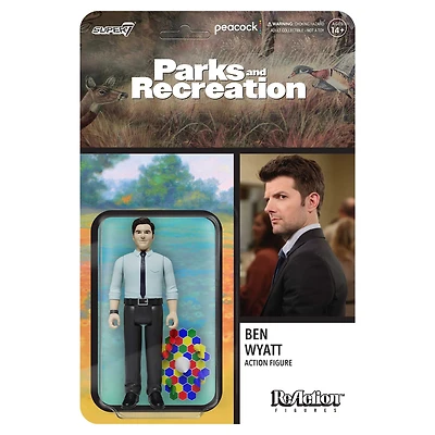Super7 Ben Wyatt  Parks and Recreation ReAction Figure - Wave 1