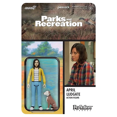 Super7 April Ludgate  Parks and Recreation ReAction Figure - Wave 1