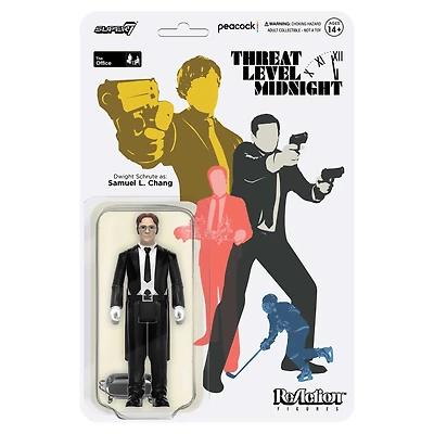 Super7  The Office Dwight Schrute as Samuel L. Chang ReAction Figure - Wave 1