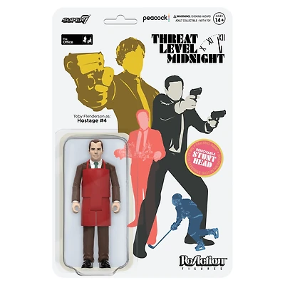 Super7 The Office Toby Flenderson as Hostage #4 ReAction Figure - Wave 1