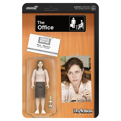 Super7  The Office Pam Beesly ReAction Figure - Wave 2