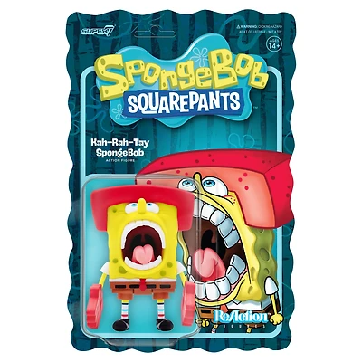 Super7  SpongeBob SquarePants Kah-Rah-Tay ReAction Figure - Wave 2