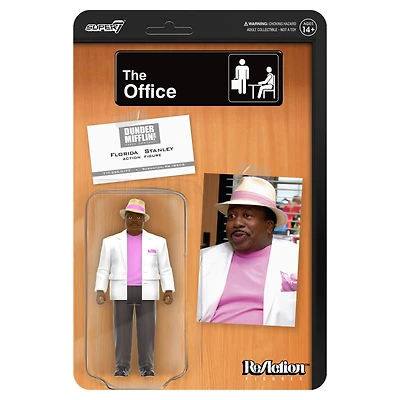 Super7  The Office Stanley Hudson (Florida) ReAction Figure - Wave 2