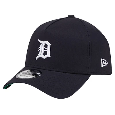 Men's New Era Navy Detroit Tigers Team Color A-Frame 9FORTY Adjustable Hat