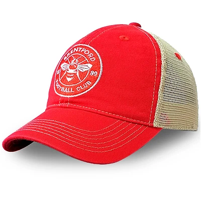 Men's 1863FC  Red Brentford FC Trucker Adjustable Hat