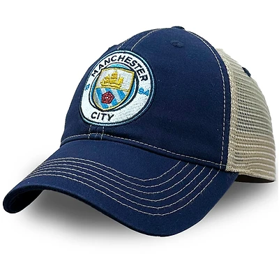 Men's 1863FC  Navy Manchester City Trucker Adjustable Hat