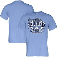 Unisex Blue 84 Carolina Blue North Carolina Tar Heels 2023 NCAA Field Hockey National Champions T-Shirt