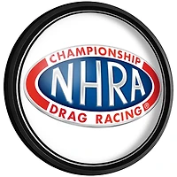 NHRA Championship Drag Racing 18'' Round Slimline Illuminated Wall Sign