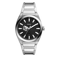Men's Fossil Memphis Tigers Everett Stainless Steel Watch