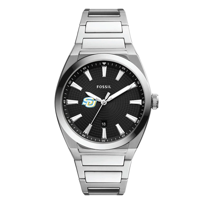 Men's Fossil Southern University Jaguars Everett Stainless Steel Watch
