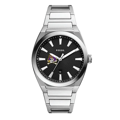 Men's Fossil ECU Pirates Everett Stainless Steel Watch