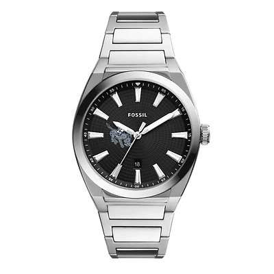 Men's Fossil Colorado School of Mines Orediggers Everett Stainless Steel Watch