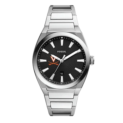 Men's Fossil Virginia Cavaliers Everett Stainless Steel Watch