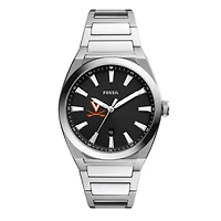 Men's Fossil Virginia Cavaliers Everett Stainless Steel Watch