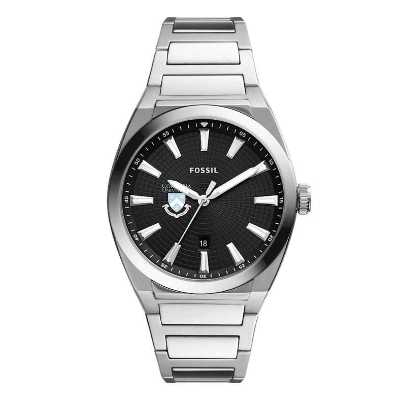 Men's Fossil Columbia University Everett Stainless Steel Watch