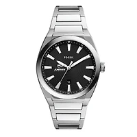 Men's Fossil Emory Eagles Everett Stainless Steel Watch