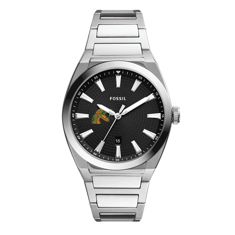 Men's Fossil Florida A&M Rattlers Everett Stainless Steel Watch