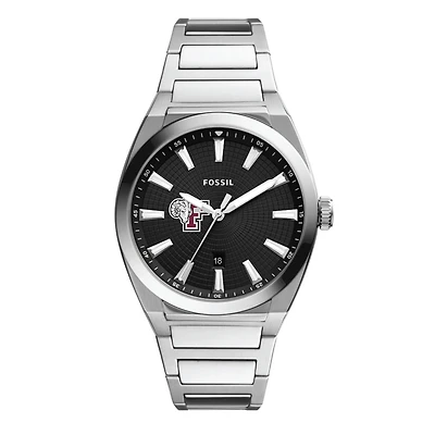 Men's Fossil Fordham Rams Everett Stainless Steel Watch