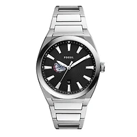 Men's Fossil Gonzaga Bulldogs Everett Stainless Steel Watch