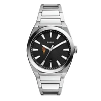 Men's Fossil Arizona State Sun Devils Everett Stainless Steel Watch