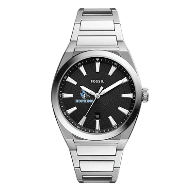 Men's Fossil Johns Hopkins Blue Jays Everett Stainless Steel Watch