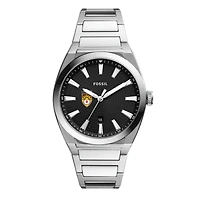 Men's Fossil Lehigh Mountain Hawks Everett Stainless Steel Watch