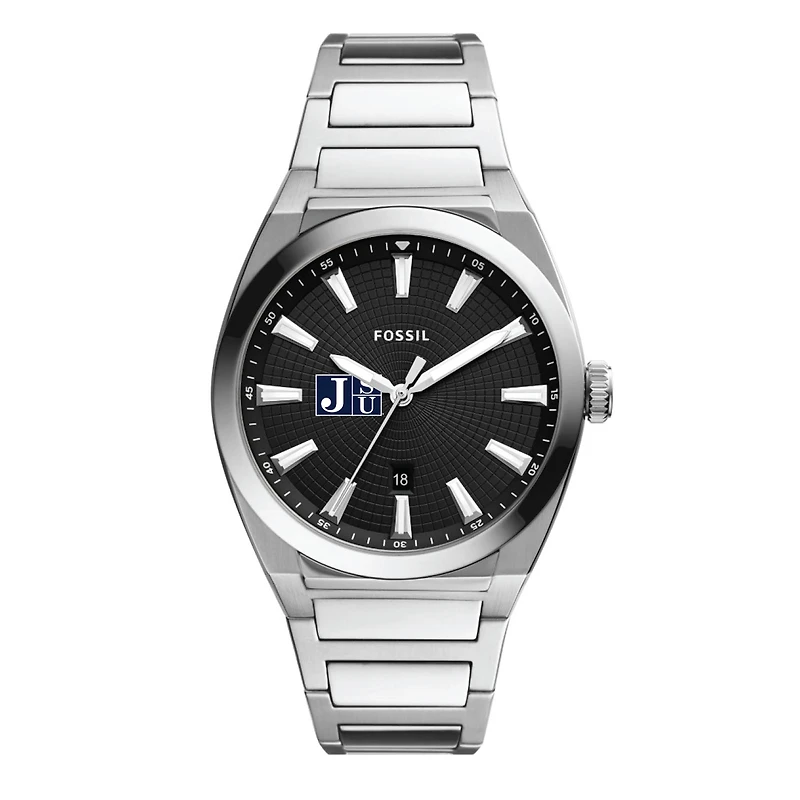 Men's Fossil Jackson State Tigers Everett Stainless Steel Watch