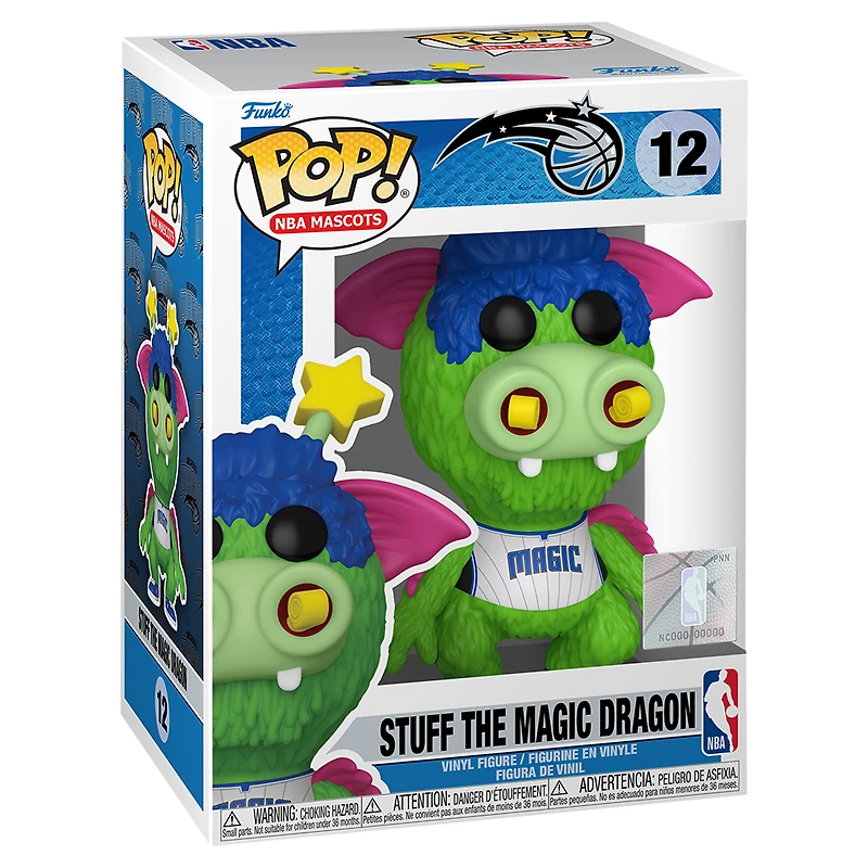Funko Orlando Magic Pop! Stuff The Magic Dragon #12 Vinyl Figure