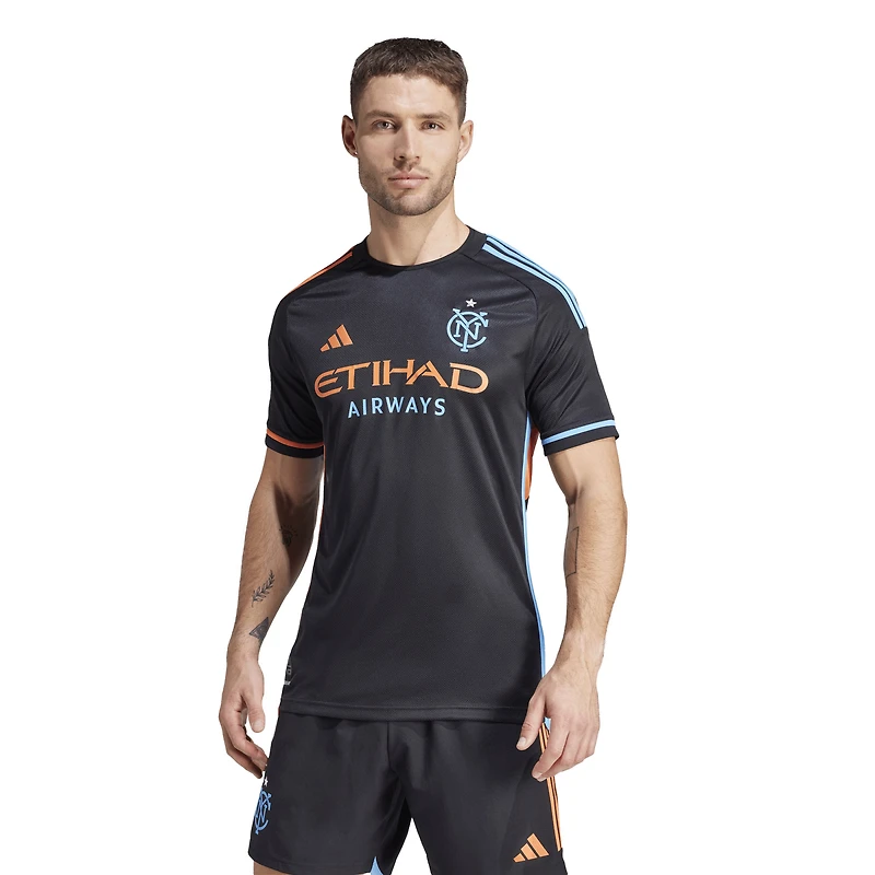 Men's adidas  Black New York City FC Secondary 2024 Authentic Jersey