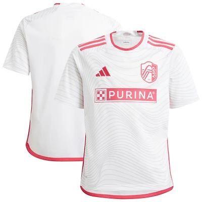 Youth adidas White St. Louis CITY SC 2024 The Confluence Replica Jersey