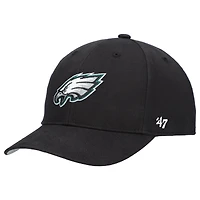 Toddler '47 Black Philadelphia Eagles Basic MVP Adjustable Hat