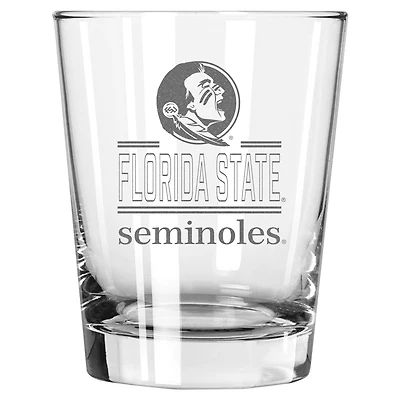The Memory Company Florida State Seminoles 15oz. Double Old Fashioned Glass
